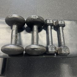 5LB & 15LB DUMBBELL SET