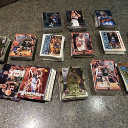 600 Basketball Cards 1980s-1990s