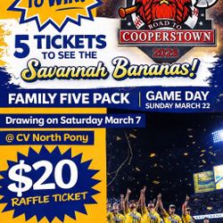 5 Tixs Savannah Bananas Sold Out Game March 22nd 