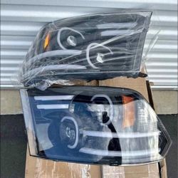 09-18 RAM SEQUENTIAL SWITCHBACK LED HEADLIGHTS FAROS CALAVERAS MICAS LUCES