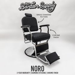 NORO Chrome Barber Chair