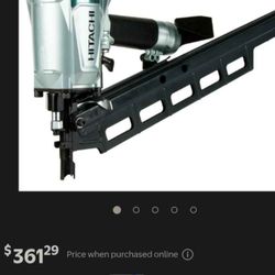  Hitachi  Framing Nail Gun 