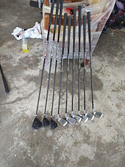 Dunlop Accudyne Golf Clubs Set Left Handed