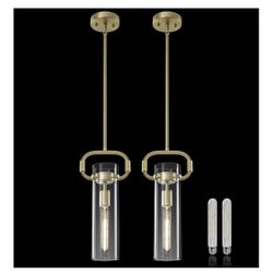 TinHon Gold Industrial Pendant Lights