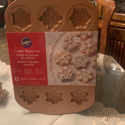 Cookie Christmas Shapes Pan