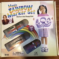 Magic Rainbow Marker Set