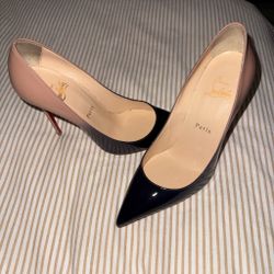 Christian Louboutin Ombré Patent Leather Pumps