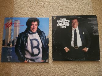 Tony Bennett 2 Vintage Vinyl Set