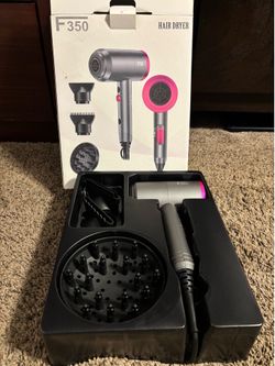 NEW F350 Hair Dryer w/ addons