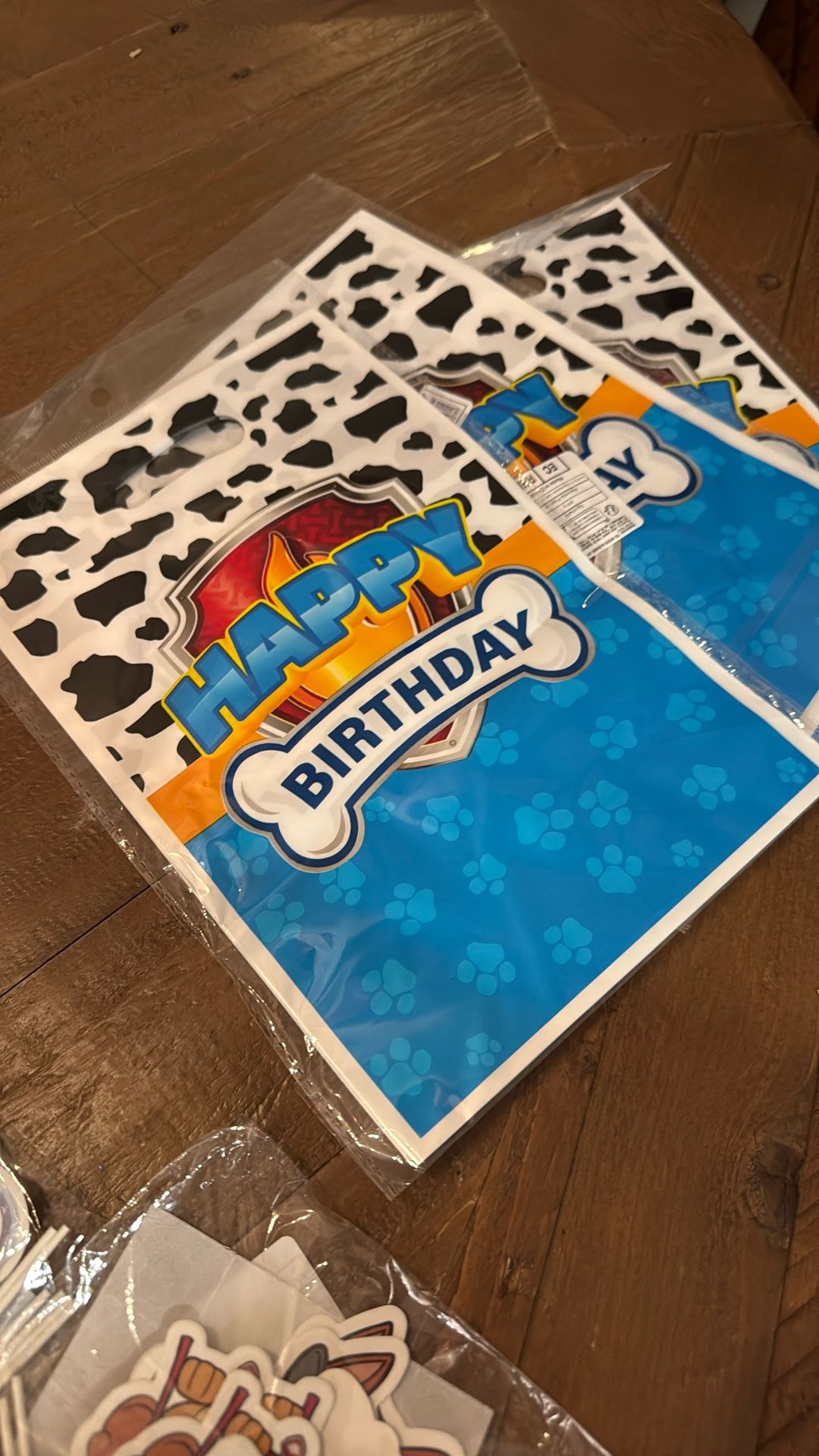 Paw Patrol birthday Party Supplies