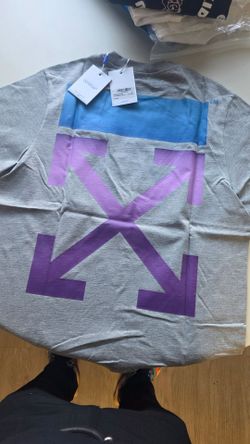 Off-White Arrow Graphic T-Shirt Grey