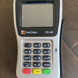 First data FD-40 Pin Pad
