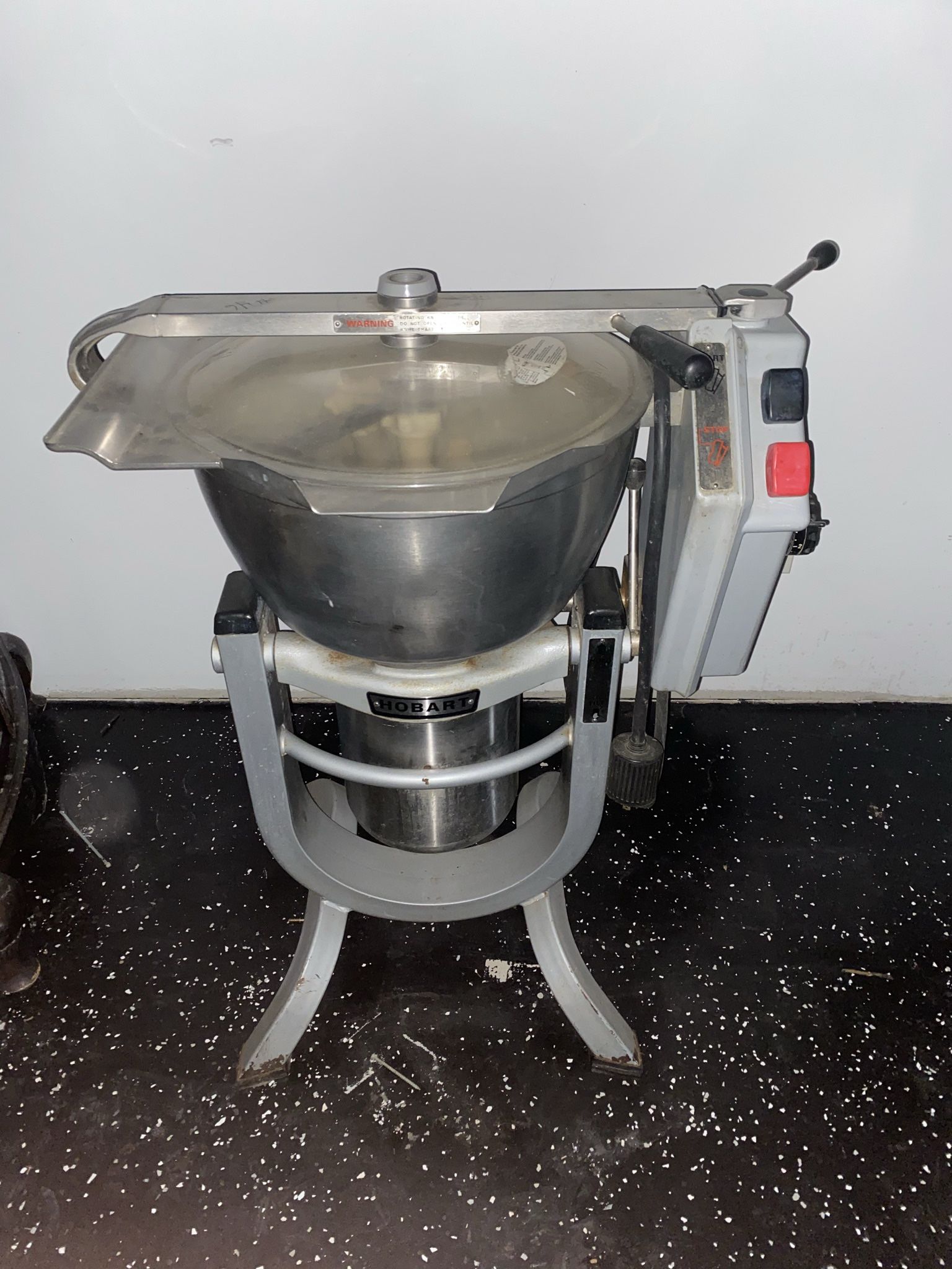 Hobart Vertical Cutter Mixer w/ Stainless Steel Bowl