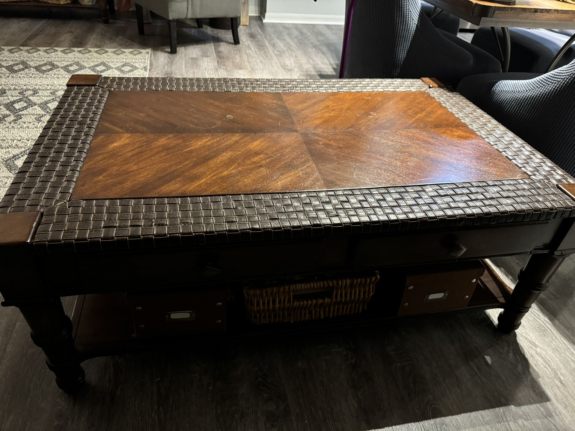Tv Stand/buffet Coffee Table and End Table