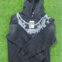 Vally Chains Hoodie Size L – Heavyweight Streetwear | Insane Quality | Clean Condition