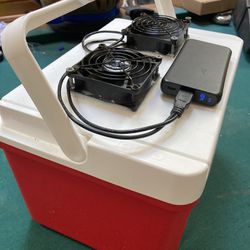 Homemade Portable AC unit
