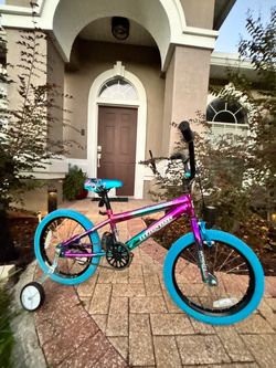 Huffy Kids BMX Bike with Training Wheels
