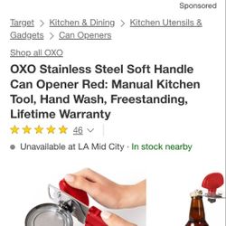 Red Can Opener