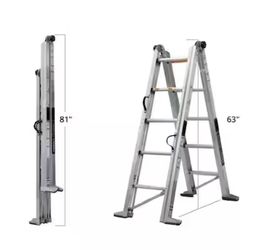 12ft Murphy Compact Ladder - 375lb Rating