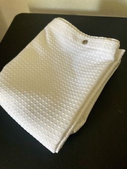White Shower Curtain