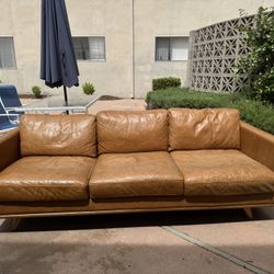 3 Seater Leather Couch