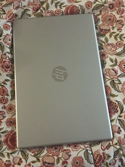 HP Laptop Silver Aluminum