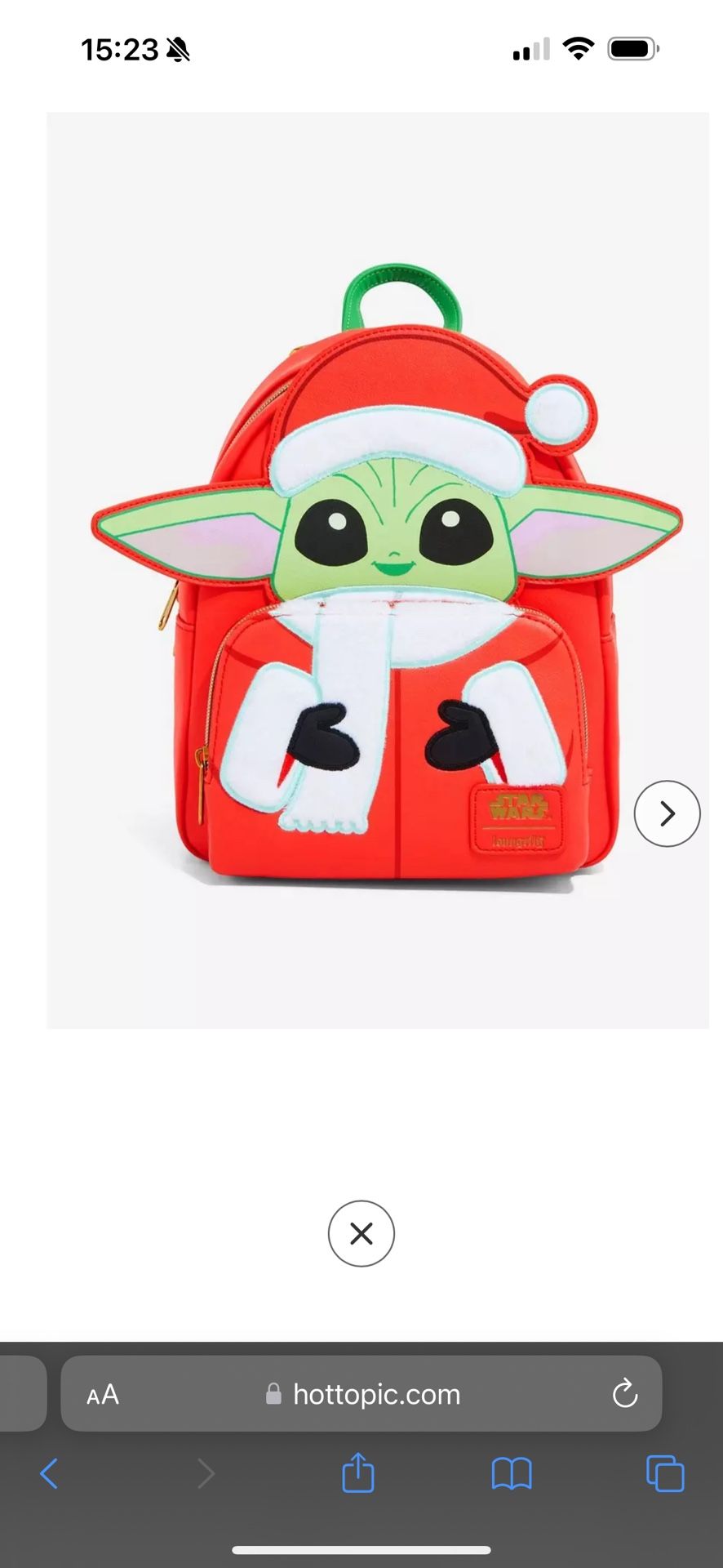 Star Wars Christmas Backpack! Loungefly
