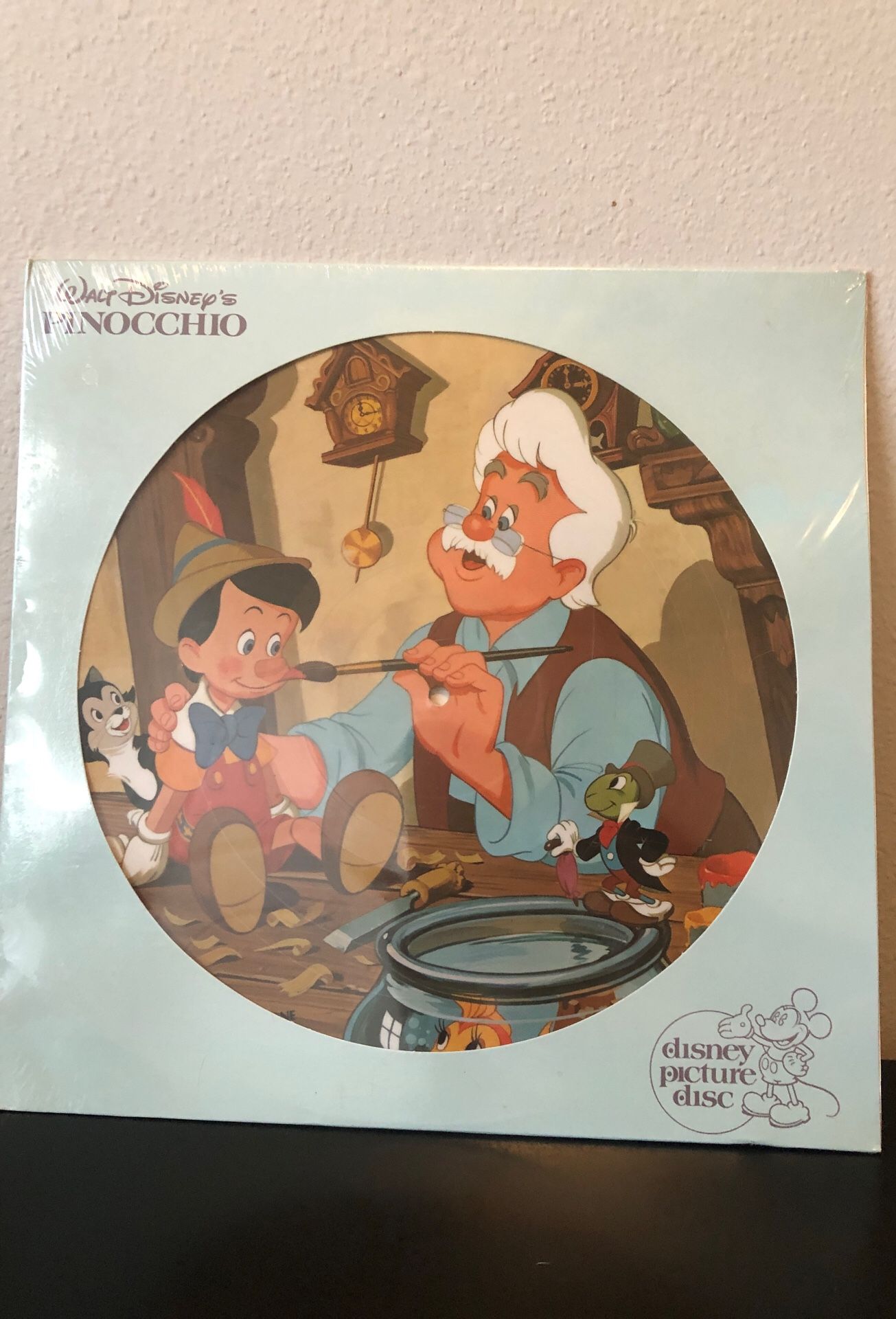 Disney’s Pinocchio picture disc