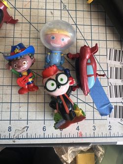 Disney Little Einstein Action Figure Bundle, Vintage 4 Pcs. 207