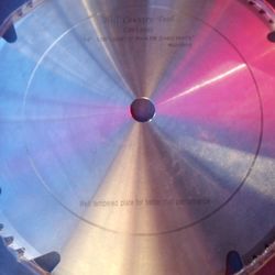 14''' Inch Saw Blade Tempered Plate