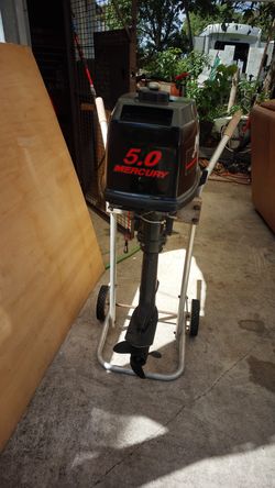 Mercury kicker motor