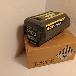 Ryobi 40v 4AH Lithium battery 