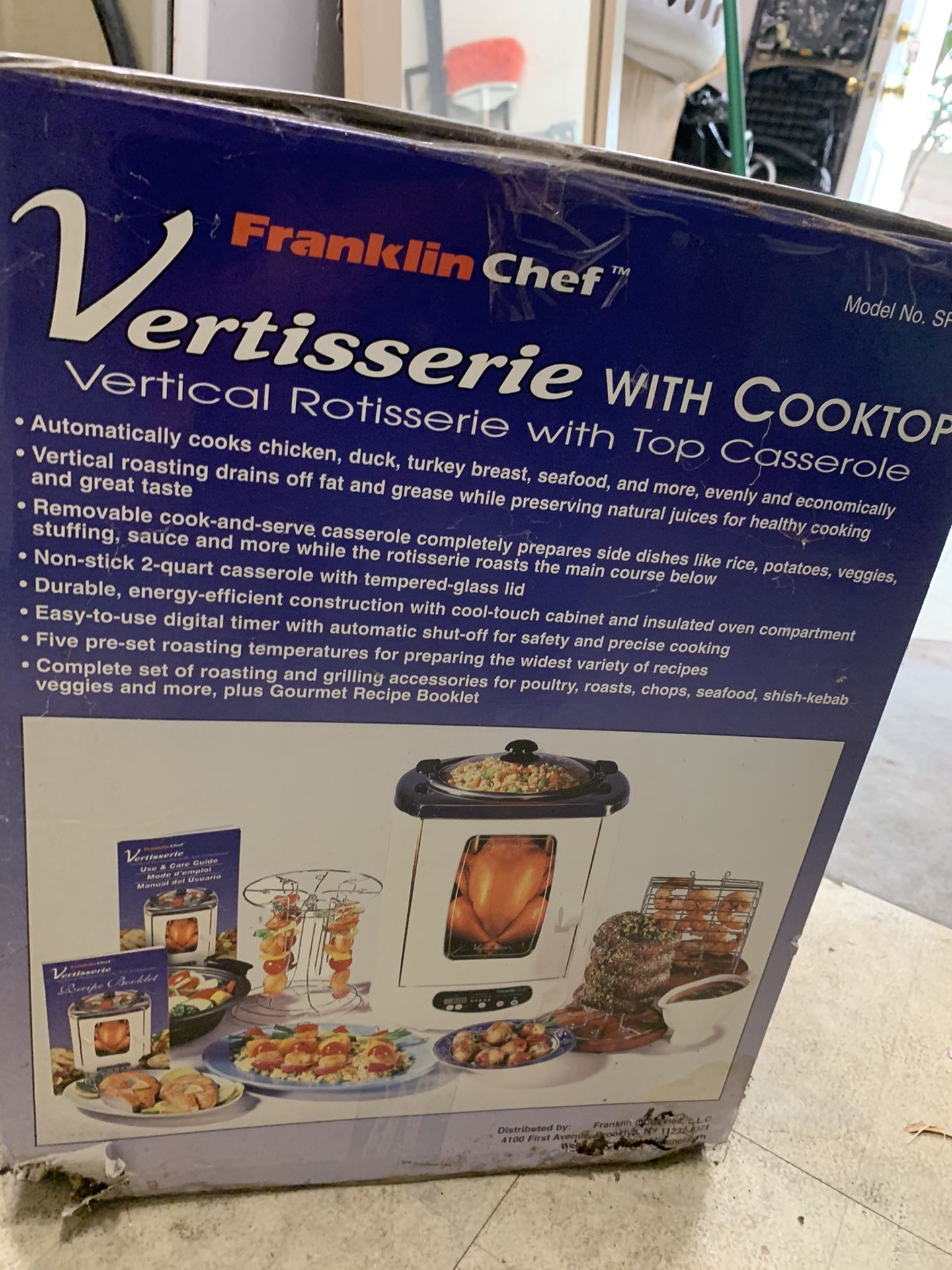 ROTISSERIE WITH COOKTOP