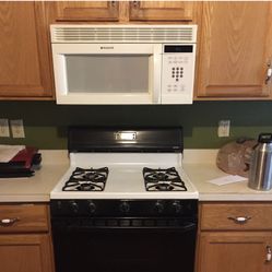 Stove And Overhead Microwave For Sale 