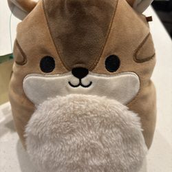 8” Melzie Chipmunk Squishmallow Plushie