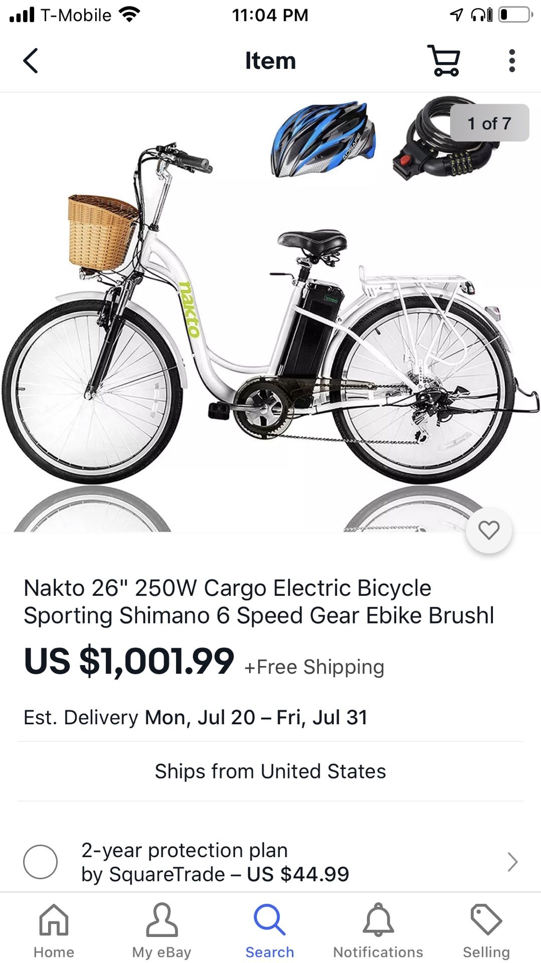 Nakto electric bicycle