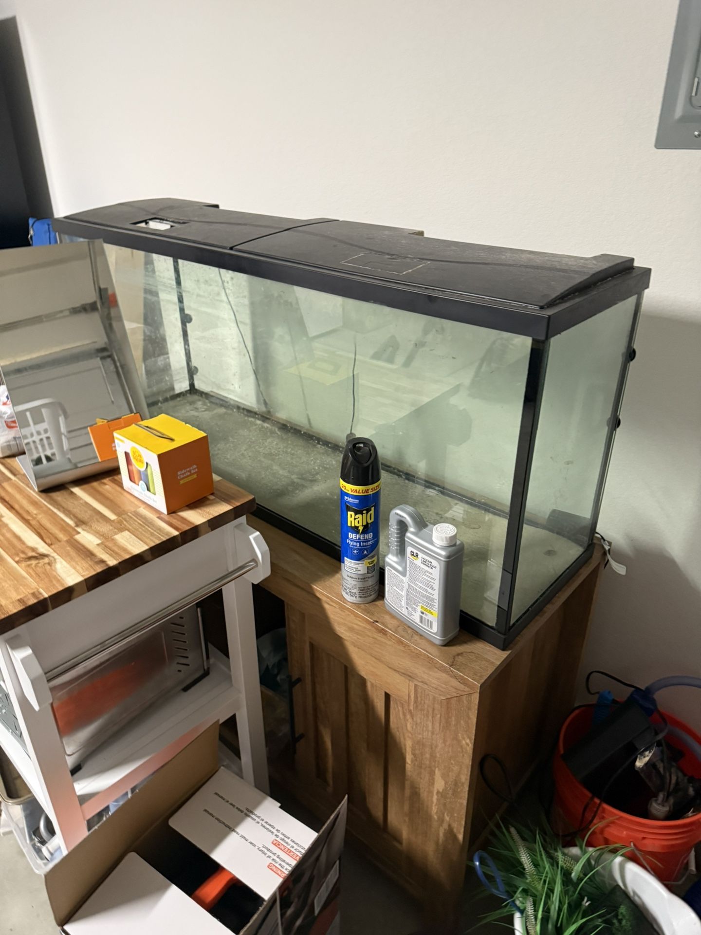 55 Gallon Fish Tank With Dresser
