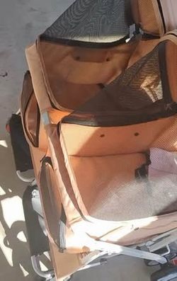 Double Pet stroller