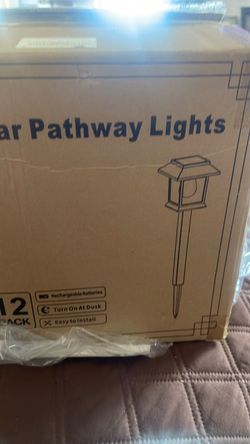 Solar Pathway Lights 12-Pack