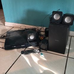 Philips Blu-ray 3D Player with Speakers 