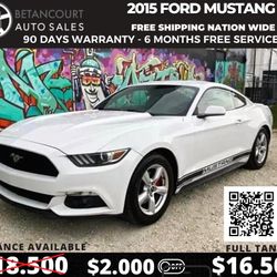 Year 2015 Make FORD Model MUSTANG 