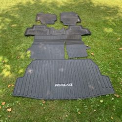 Rav 4 2020 All Weather Liners Rubber Mats Toyota