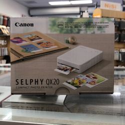 Canon Selphy QX20 Compact Photo Printer Brand New