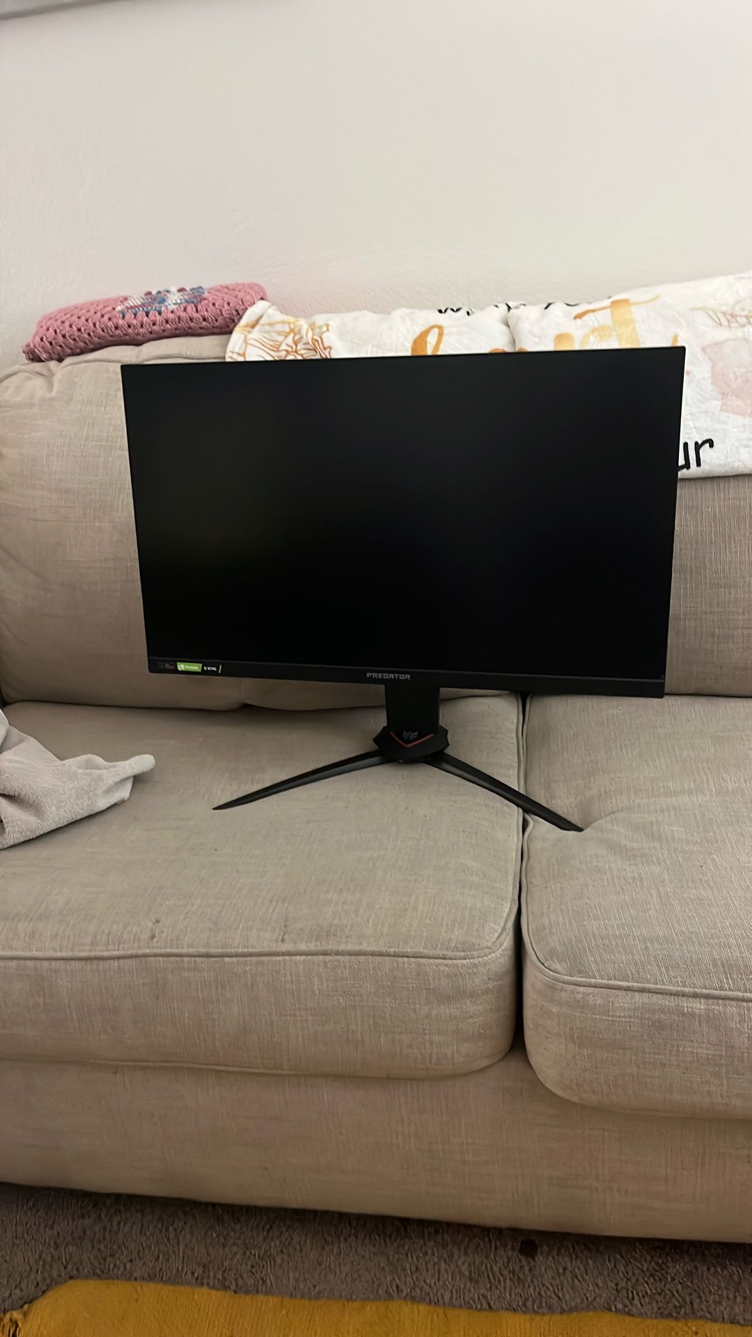 predator gaming monitor.