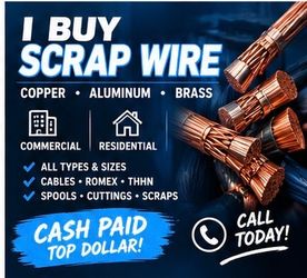 I buy scrap wire and scrap copper