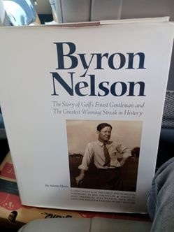 Byron Nelson Book by Martin Davis