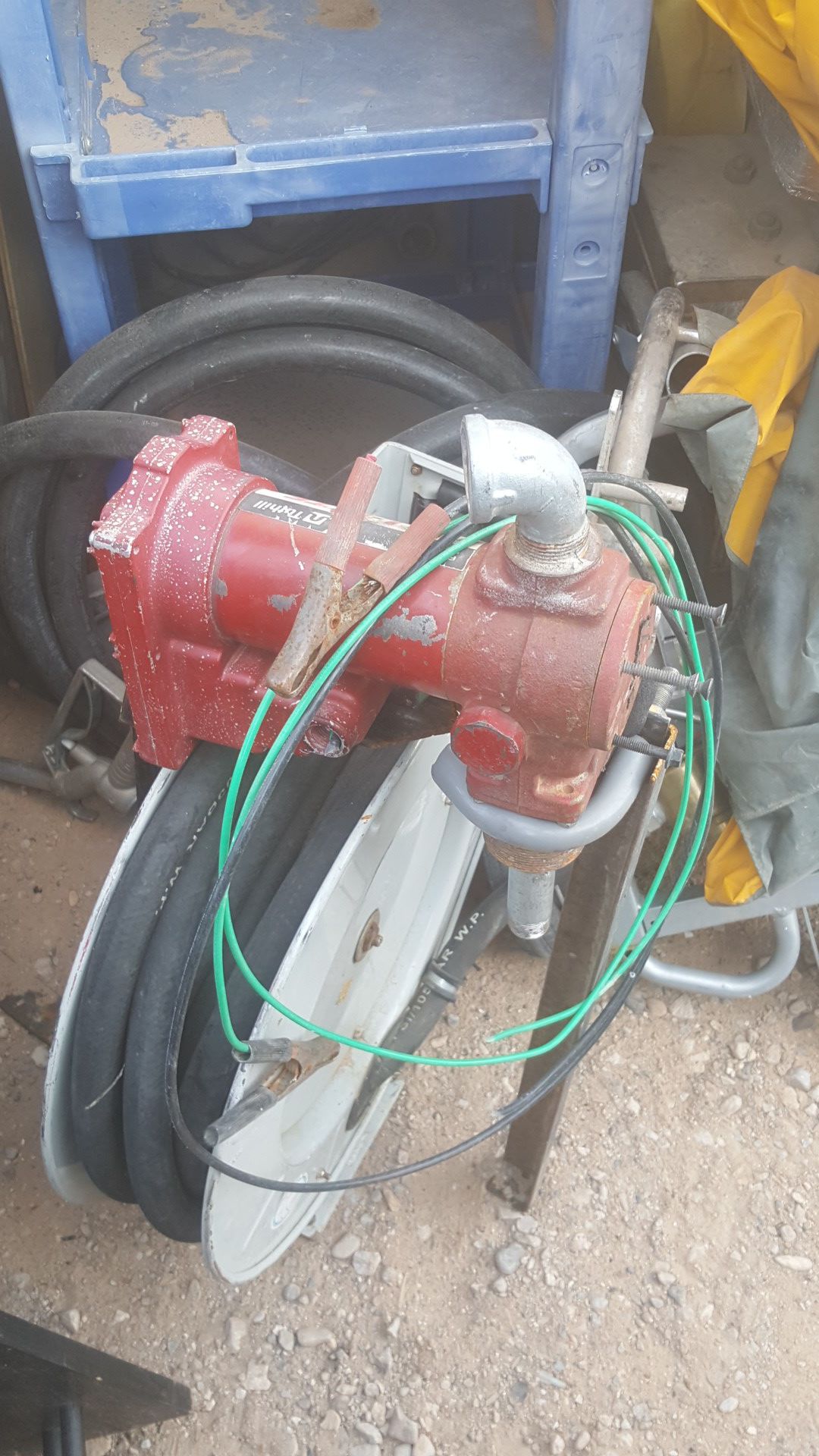 fill rite pump and hose real