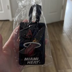 Vintage Miami Heat Luggage Tag