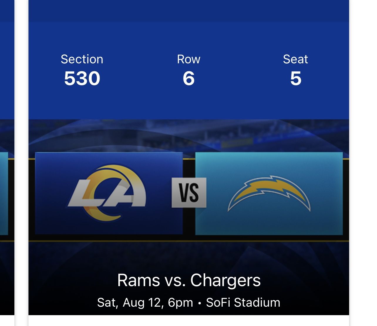 Rams Chargers preseason