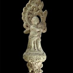 Shabby Chic Cherub Plaster Wall Hanging